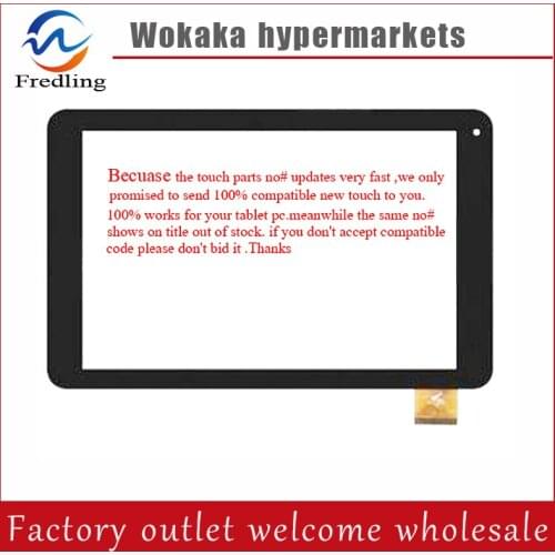 New Touch Screen Digitizer For 10.1" WOLDER miTab VERMONT Tablet Touch panel Glass Sensor Replacement Free Shipping