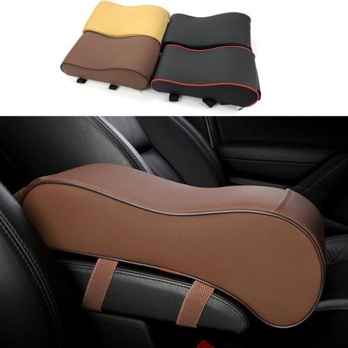 Car Armrest Pad For Hyundai SantaFe Veracruz Mistra Tucson Veloster Rohens AZERA Avante IONIQ