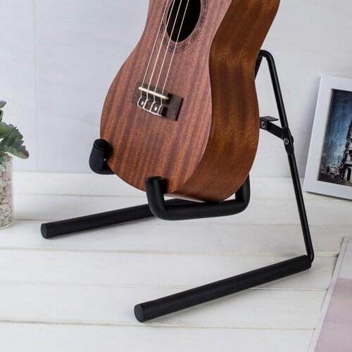 Guitar Stand Folding Guitar Stand with Padded Foam Fit Acoustic Guitar, Ukulele, Four String Small Guitar Violin and More