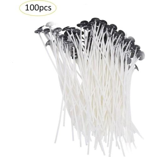 Pieces Candle Wicks PreWaxed Wick 68 Inches Handmade Candle Supplies Wax Centering Device For DIY Candle Making Improved