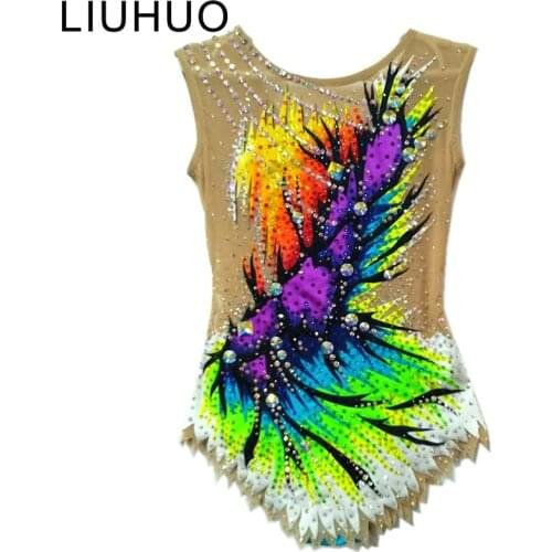 Custom Design Rhythmic leotards Girls Tank Gymnastics leotards Skating dress women Leotards