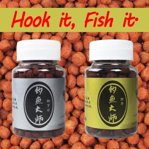 1 Bottle 45g 6mm 9mm Pop Ups Fish Master Boillie Bait Ball Carp Fishing Freshwater Fishing Baits