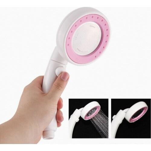 1 Pcs Supercharged Shower One Button Water Stop Nozzle Shower Head Shower Head Shower Hand Shower Dropship