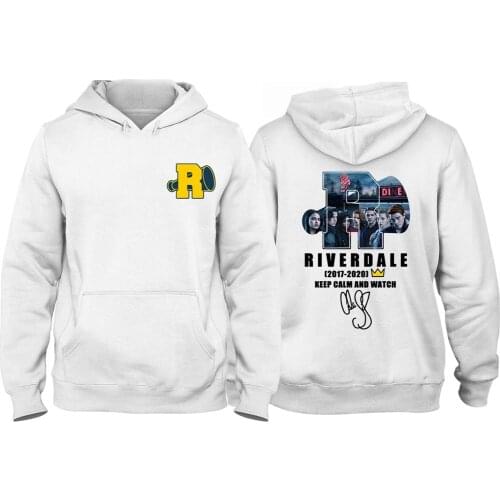 2021 Riverdale Hoodies Snake Southside Serpents Casual Print Hooded Sweatshirts Round Neck Pullovers For Men Women SUNOWE