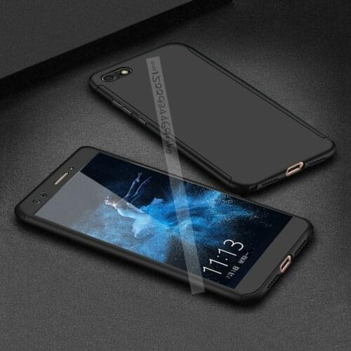 360 Degree Full Cover Cases Honor 7S DUA-L22 With Tempered Glass For Hauwei Honor 7S DUA-L22 Honor7S DUA-LX3 DUA L22 LX3