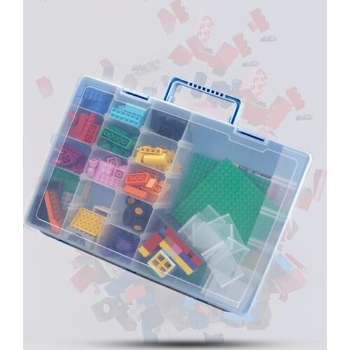 Tool Case Components Box Plastic Parts Combined Transparent Screw Containers Storage Case Childrens Building Blocks Parts Box