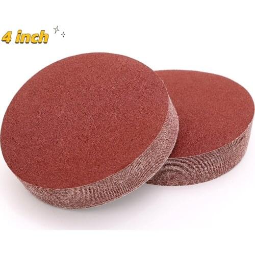 10pcs 4inch 100mm Round Sandpaper Disk Sand Sheets Grit #60 - #2000 Hook and Loop Sanding Disc for Sander Grits Ultrasaw Disc