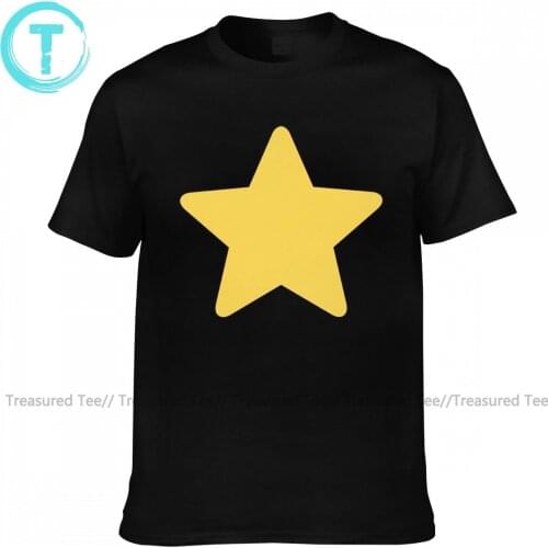 Steven Universe T Shirt Male Fun Cotton Graphic Tee Shirt Short-Sleeve Streetwear Tshirt Big