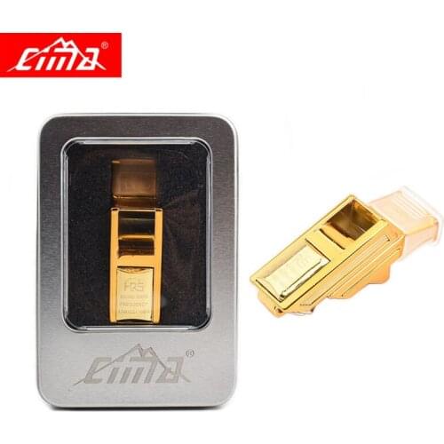 Gold Football Referee Whistle Professional Volleyball Basketball Rugby Sports Outdoor Survival Camping Soccer Coach Whistle