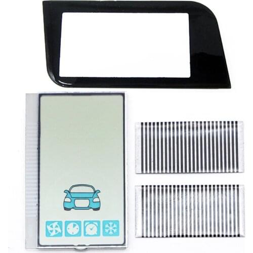 A93 lcd display Flexible Cable + keychain Glass Case for Starline A93 GSM lcd remote control 2 way Car alarm system