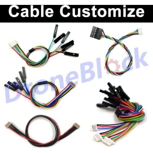 Flight Controller Wire Cable Customize Custom Made Cable Pixhawk2 APM Pixhack Navio2 Omnibus F4 F7 SPRacing F3 JST GH DF13 1.25