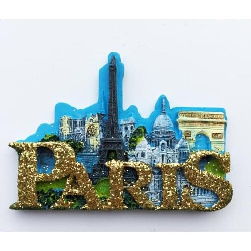 Fridge magnet france eiffer tower kids like travel tourist souvenir resion gift home decoration sticker creative paste delicate