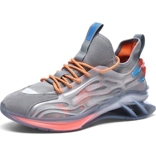 Tenis Masculino Camping Luminous Shoes Lace Up Men Sport Shoes Top Quality Comfortable Male Sneakers Shoes