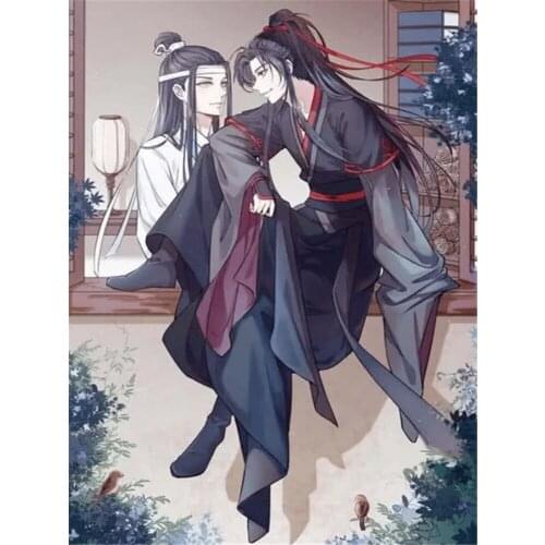 Mo Dao Zu Shi Printed 11CT Cross-Stitch DIY Embroidery Complete Kit DMC Threads Craft Handmade Painting Needlework Home Sales