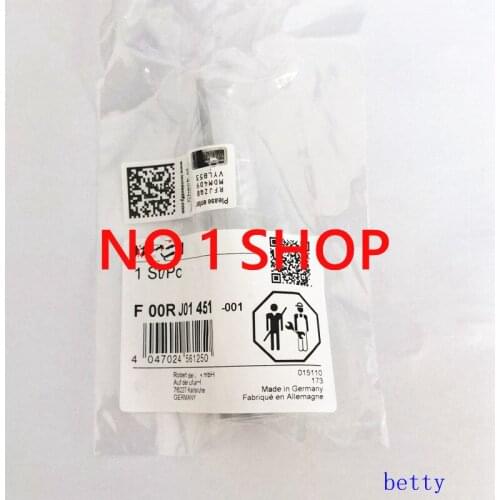 Genuine F00RJ01451 / F 00R J01 451 injectorValve Assy for 0445120246 0445120362 0445120363