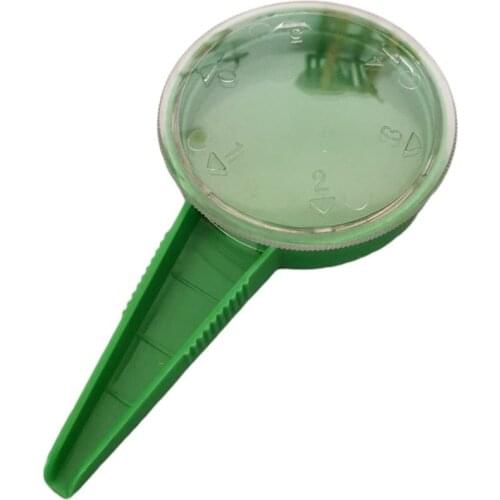 Seed Seeder Fifth Gear Adjustable Light Green Generic Handheld Plastic Seed Seeder Convenient Gardening Tools