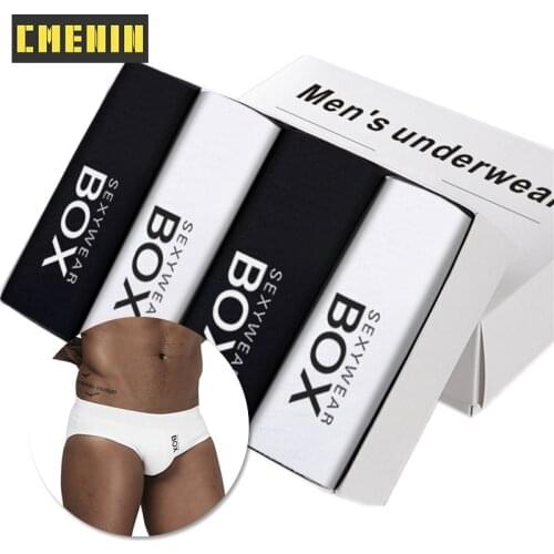 4Pcs/lot Men Briefs Cotton Sexy Underwear Men Jockstrap Breathable Slip Briefs Men Bikini Gay Mans Underwear Men Underpants