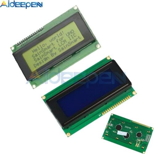 Smart Electronics LCD Module Display Monitor LCD2004 2004 20*4 20X4 Character 5V Blue/Yellow Backlight Screen