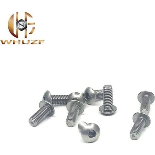 M10 screw Stainless Steel 304 Round Head Screws Mushroom Hexagon hex Socket Button Head
