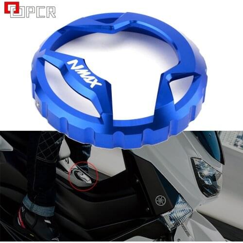High Quality CNC Oil Tank Cover Fuel Gas Tank Decor Cap Accesorios For YAMAHA NMAX 155 N-MAX 150 N-MAX 155 NMAX 125 2015-2019