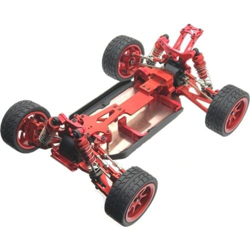Wltoys Assembled 1:14 Remote Control Car Accessories 144001 Remote Control Car Metal Upgrade Vehicle Frame Full Metal Cheap
