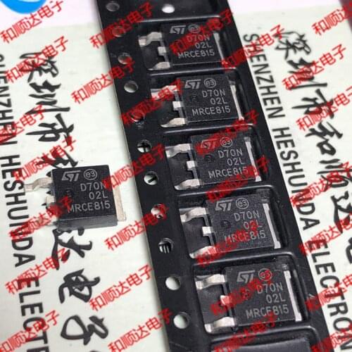 10pcs/lot D70N02L STD70N02L New stock TO-252 24V 60A