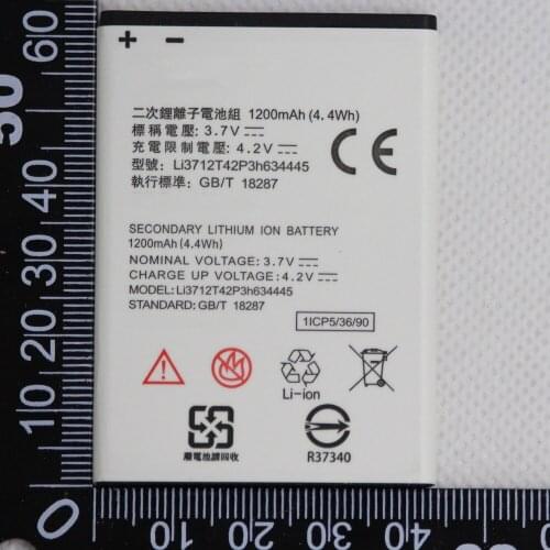 2019 Brand New Li3712T42P3h634445 1200mAh Battery For ZTE V815W Mobile Phone Battery