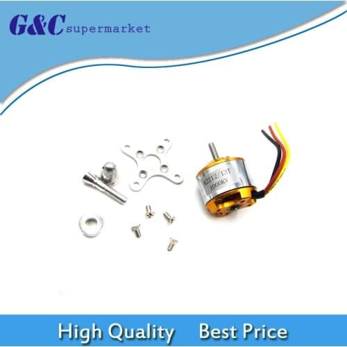 Brushless electric machine A2212 Brushless Motor 1000KV 1400KV For RC Aircraft Plane Multi-copter Brushless diy electronics