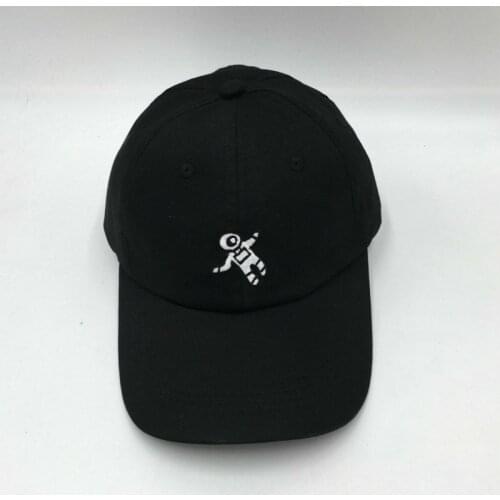 Embroidery astronaut baseball cap cotton adjustable caps women spaceman logo Fashion dad hat