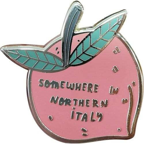 Call Me by Your NameHard Enamel Pins Metal Brooches Women Men Lapel Badges Backpack Collar Fashion Jewelry Gifts For Kids Friend