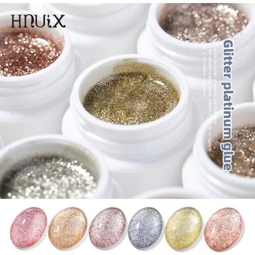 HNUIX hybrid varnishes Gel set of glitter nail polish platinum paint nails Art Poly UV Gellak Upper base primer for manicure