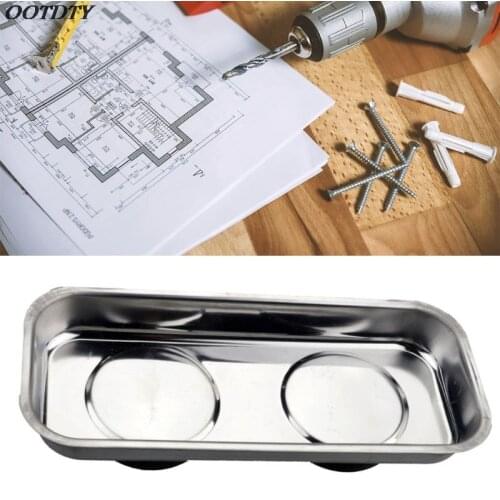 Square Magnetic Tray Sucker Stainless Steel Strong Permanent Magnet Bowl