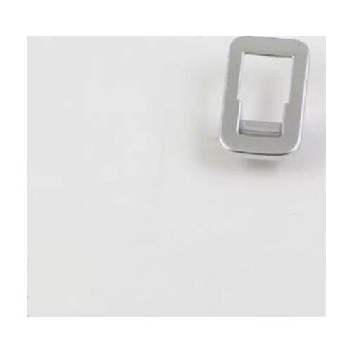 Left-driving ABS Chrome Rear Door Switch Cover For Audi A4L 2017 Car Interior Accessories