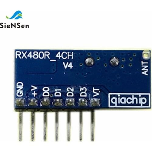 SienSen 10Pcs/lot 315MHZ 5V Receiver Module with Decoder and Superheterodyne 4 Output Modules Support Chip Type 1527/2262