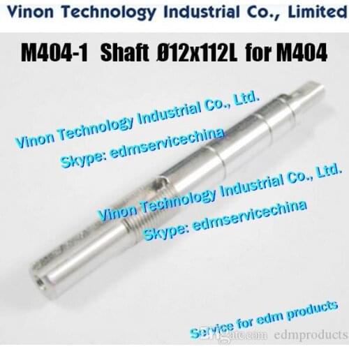 Edm Shaft M402-1 Ø12x126L, M404-1 Ø12x112L, M406-1 Ø15x112L, M406-2 Ø15x121L M406-3 Ø17x123L, M410-1 Ø17x129L, M412-1 Ø26x136.6L