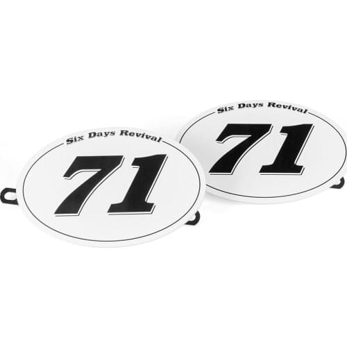 New Motorcylce Table Number Plate NO.216 Bracket License Bracket Vintage 2pcs for MOTO CAFE RACER Scrambler