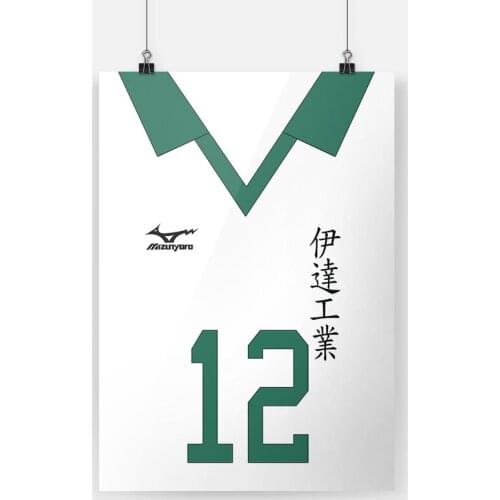 Yutaka Obara Date Tech High Anime Canvas Poster Painting Wall Art Decor Living Room Bedroom Study Home Decoration Prints