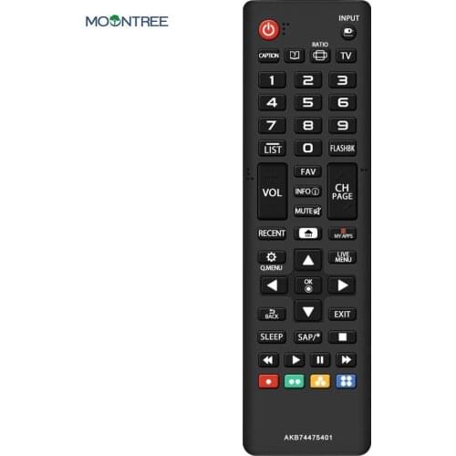 AKB74475401 remote control fit for LG smart led TV HDTV 32LF595B-UB 40LF6300 43UF7700-UB 433mhz Remote Controller