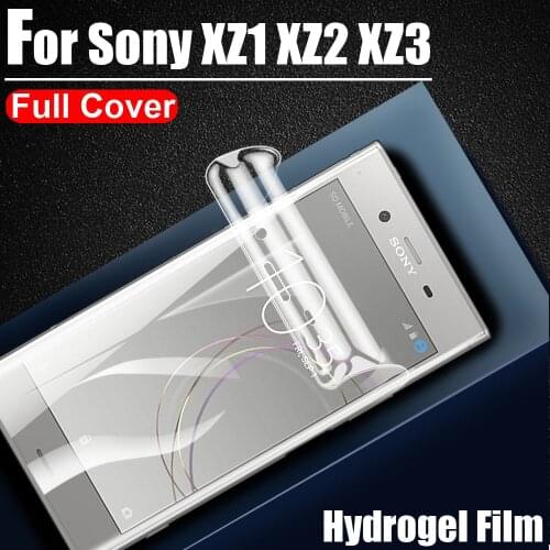 99D Ultra Clear Hydrogel Film Soft LCD Full Screen Protector Coverage for Sony Xperia XZ1 XZ2 XZ3 XZ2 premium Protective Film
