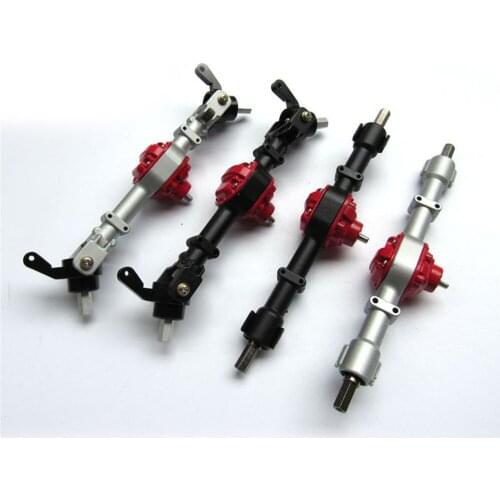RC Car Spare Accessories Upgrade Metal Gear Front Axle Rear Axle Bridge Shell Steering Pull Rod MN Model 1:12 D90 D91