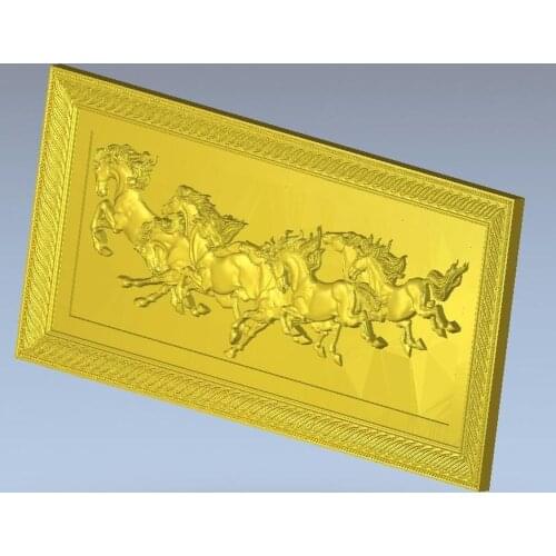 3d model Panno_herd relief for cnc in STL file format