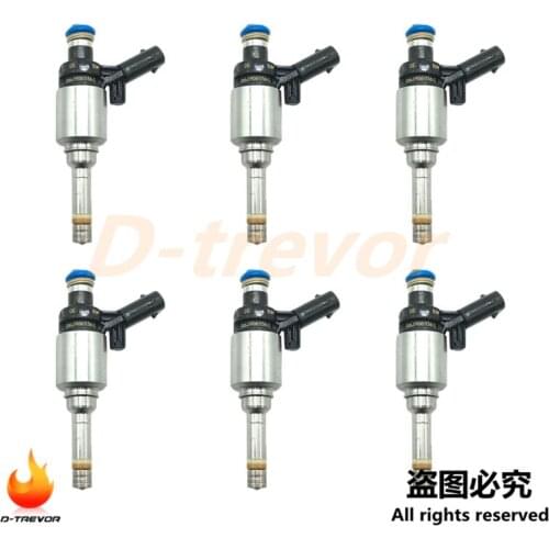 6Pcs Fuel Injector 06J906036G for 2008-2016 VW GTI Passat CC Audi A4 A5 A6 TT 2.0TFSI