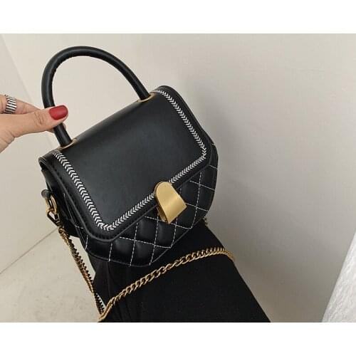Diamond Womens Handbag Luxurious Design High Quality PU Discount Hot Selling Shoulder Bag Shopping Dating Messenger Bags 2019