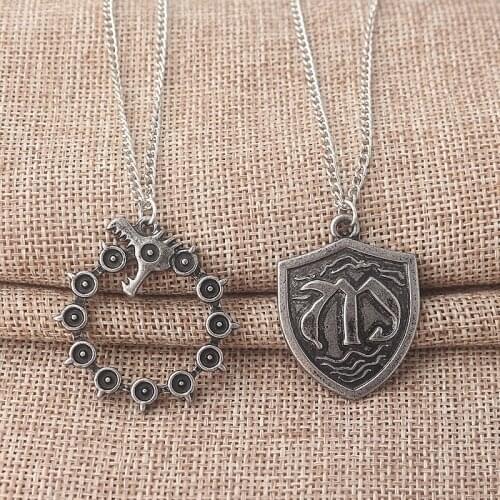 Anime Emblem Necklace Tanabatas Dragon Fairy Dazai Cosplay Necklace Pendant Gift Men and Women