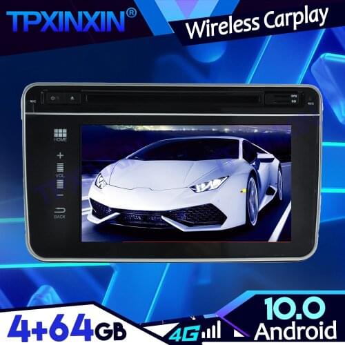 For Volkswagen Car 4G-64G Android 10.0 PX6 IPS Carplay DSP Tape Recoder Multimedia Player Head Unit Navigation GPS Auto Radio