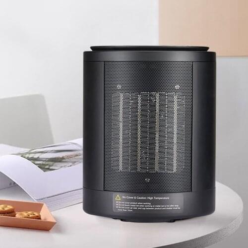 Electric Space Heater 1500W Ceramic Heater Overheat Auto Off Personal Desktop Small Heater for Home Indoor Use