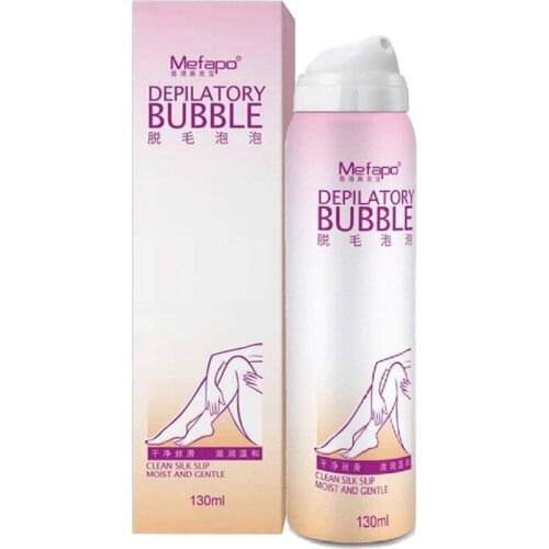 Painless Hair Removal Cream Depilatory Bubble Wax Boby Bikini Legs Hair Remover Foam Mousse in Spray Bottle Dropshipping