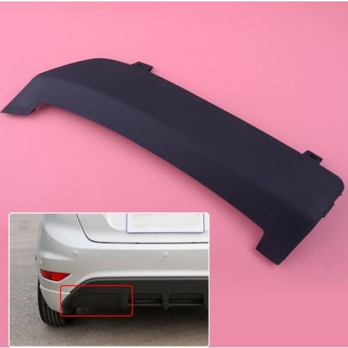 DWCX 8A61-17K922-AB5ZCT Black Plastic Rear Bumper Tow Eye Hook Cap Cover Fit For Ford Fiesta MK7 2008-2012 2013 2014 2015 2016