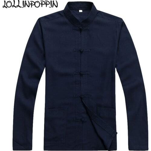 Мужские льняные рубашки LOLLINPOPPIN China At AliExpress