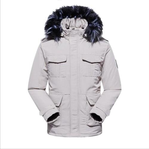 Men Winter Donw Jackets And Coats Warm Long Winter Coats Good Quality Men Hooded Slim Casual Winter Jackets Warm Parkas Size 5XL